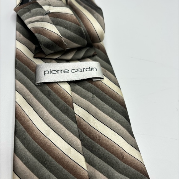 Pierre Cardin Tie 100% Silk - Picture 6 of 7